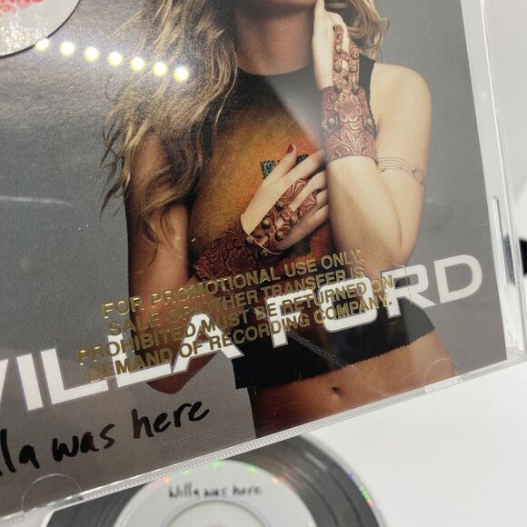 Willa Was Here by Willa Ford (CD, 2001) Promo Copy Stamp - Picture 5 of 7
